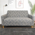 Cubierta de sofá impresa personalizada alta cubierta del sofá elástica a prueba de polvo elástica